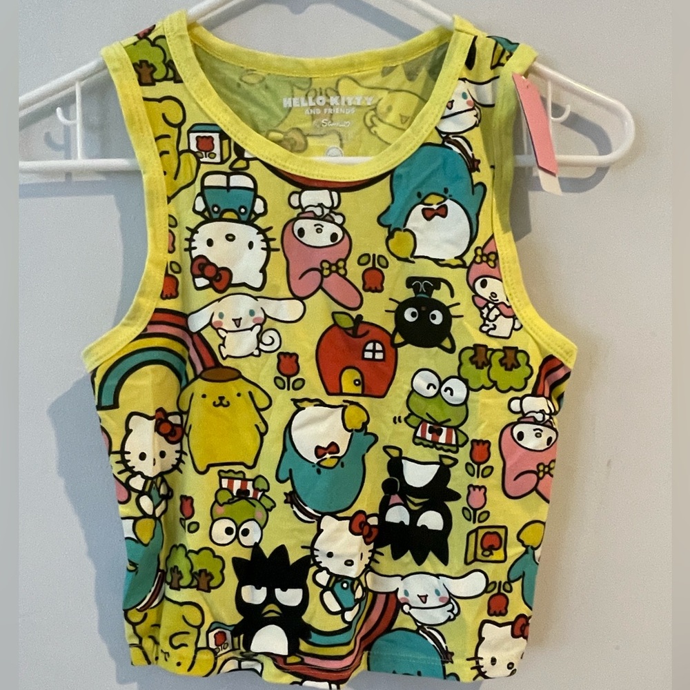 Hello Kitty Yellow Tank Top (S)
